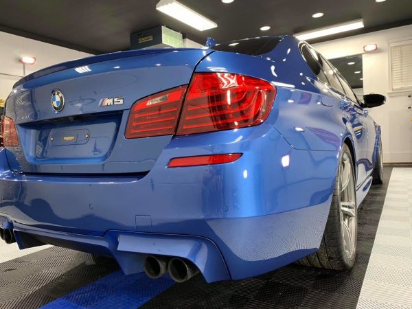 Blue BMW M5