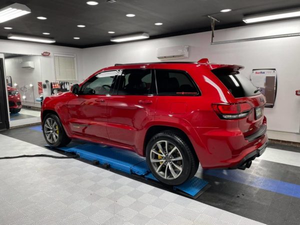 Red Jeep Trackhawk