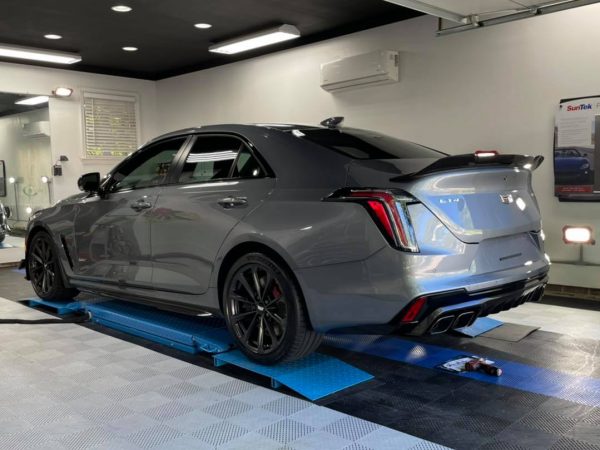 Grey Cadillac CT4-V